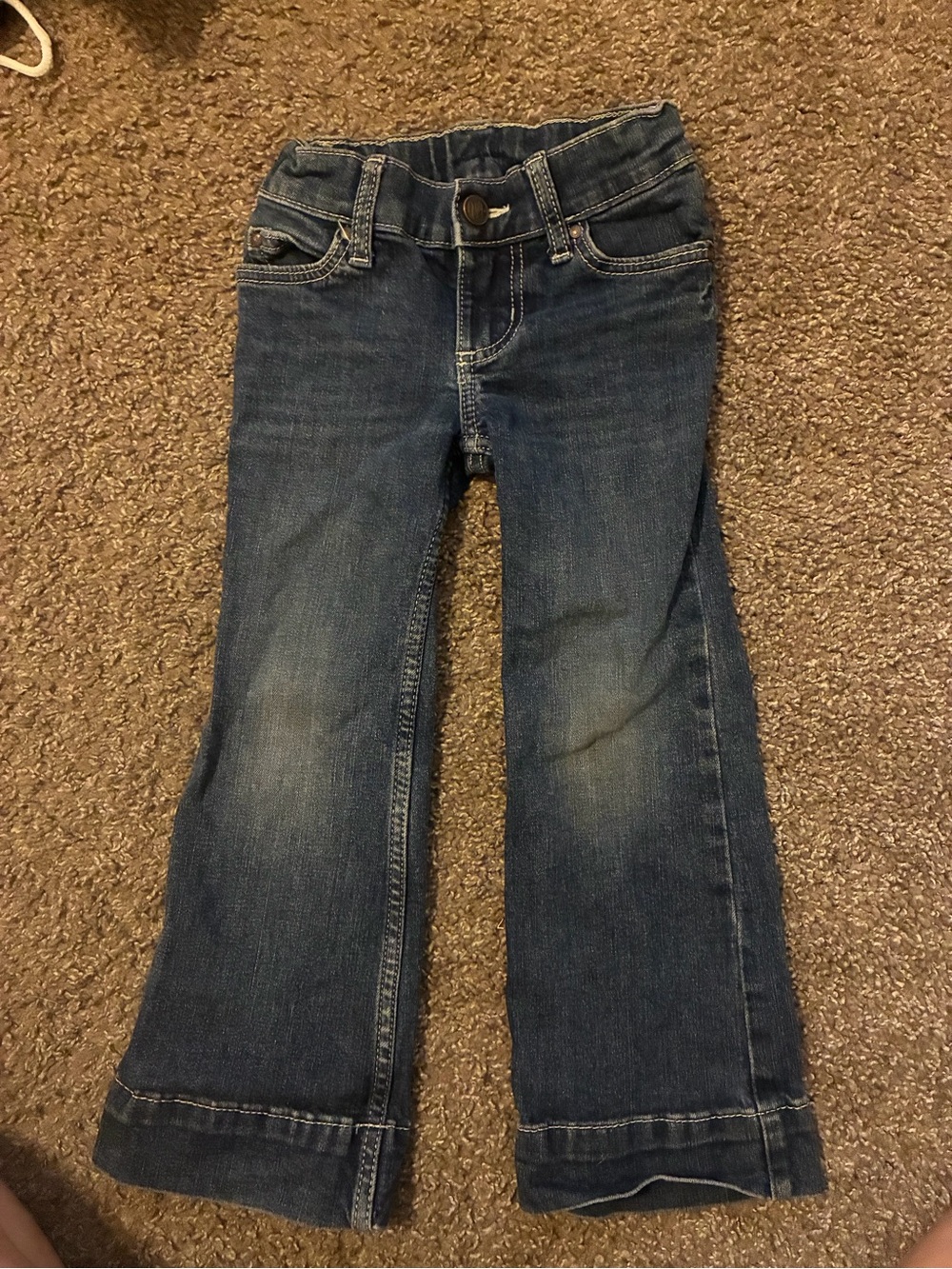 Kids 4t worn once wrangler Blue Denim Jeans - Classic Fit